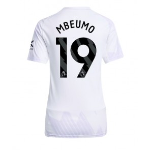 Manchester United Bryan Mbeumo #19 Udebanetrøje Dame 2025-26 Kortærmet